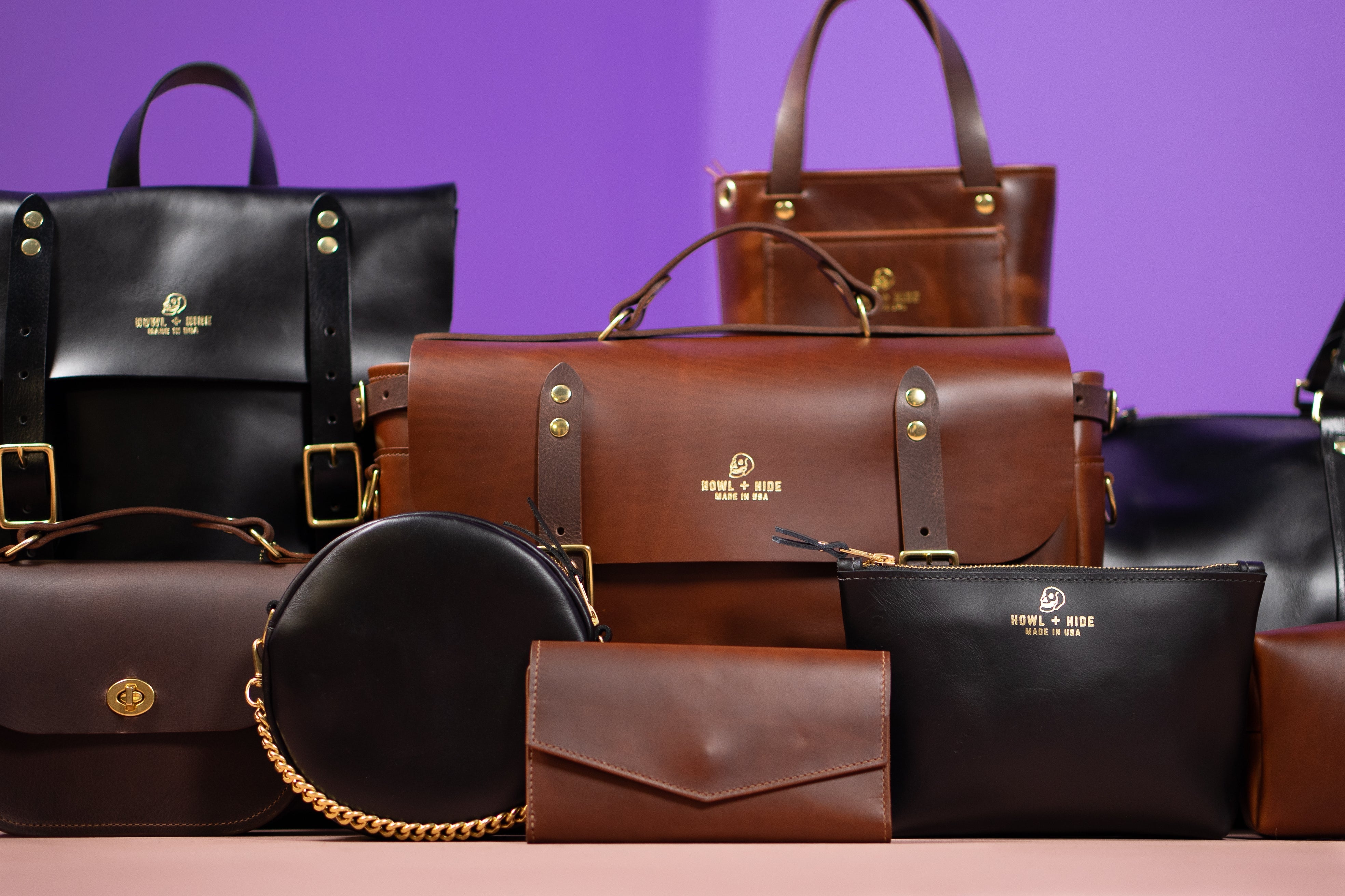 Shop All Bags - Howl + Hide