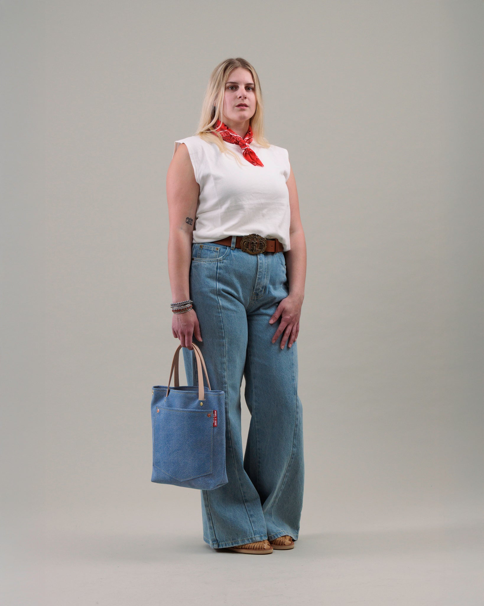 Shelby Tote- Denim Days