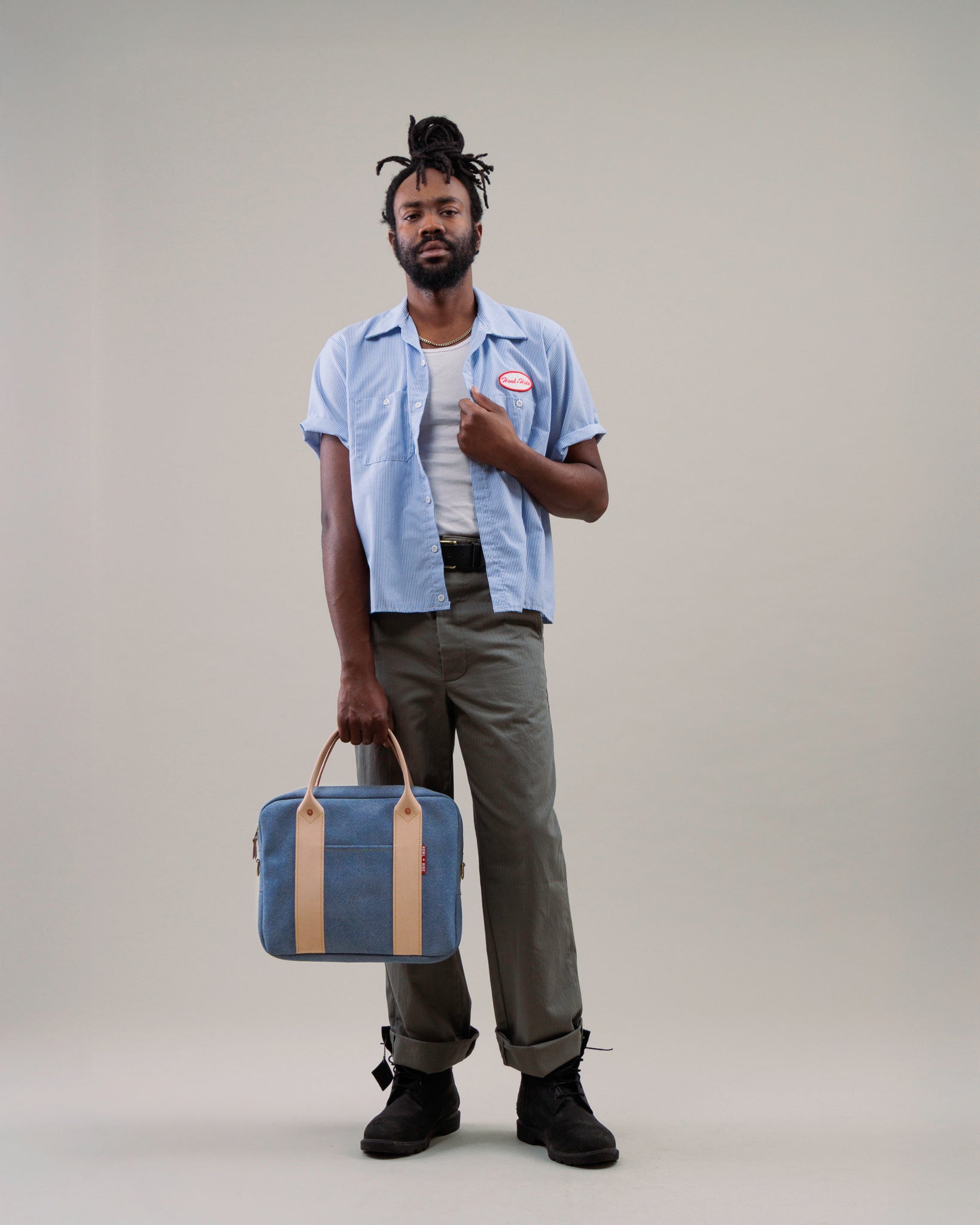 Murphy Slim Messenger- Denim Days