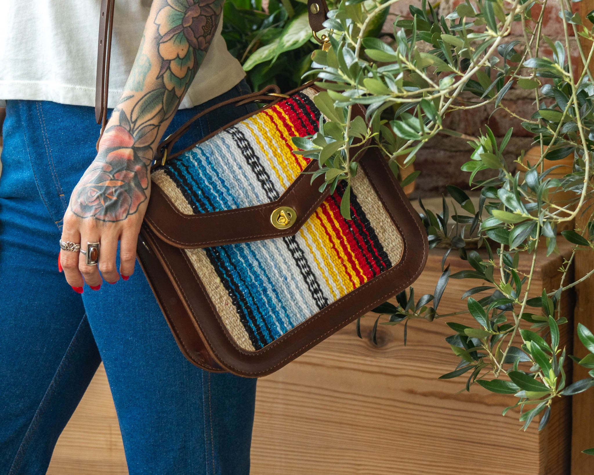 Parkway Saddlebag- Serape
