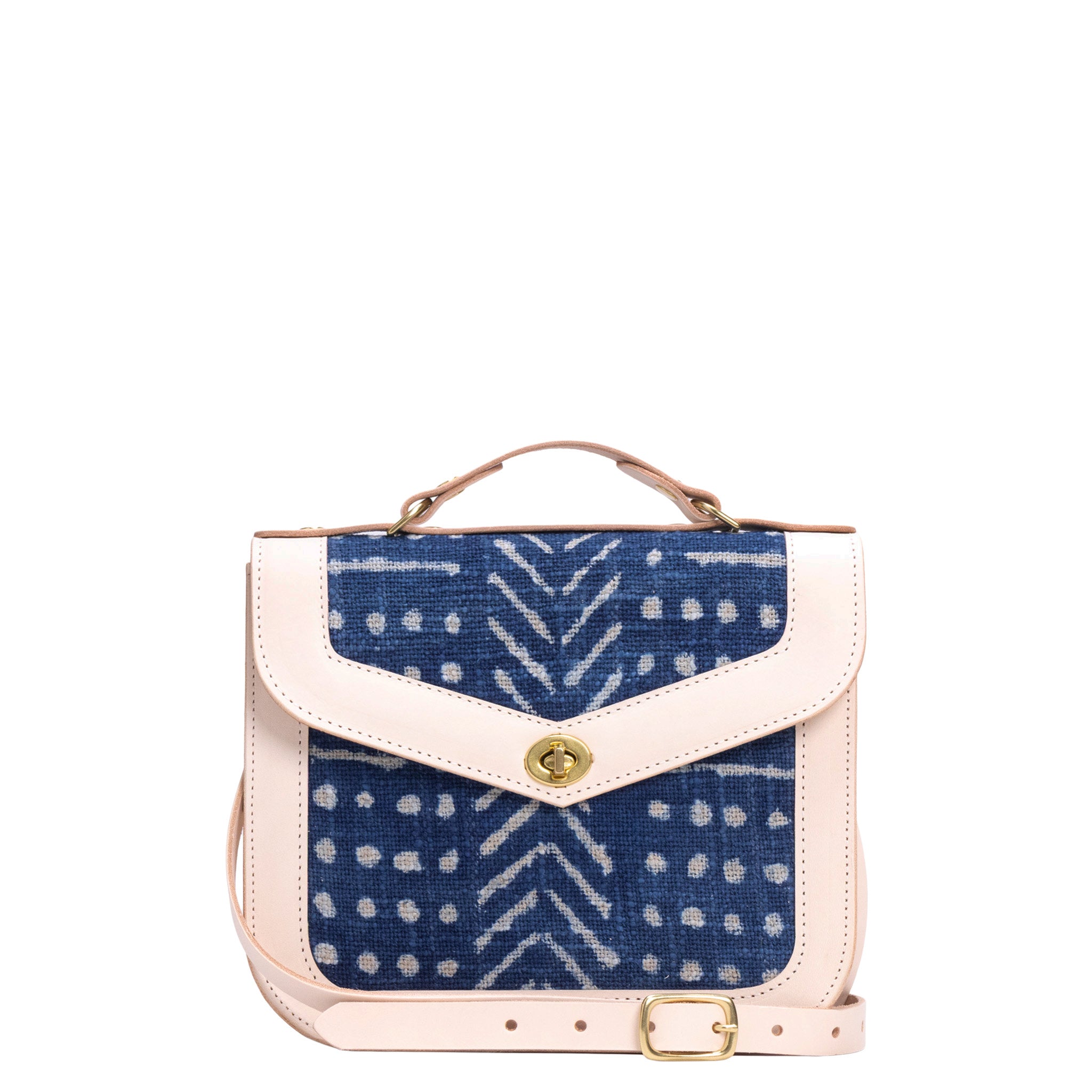 Parkway Saddlebag- Mudcloth