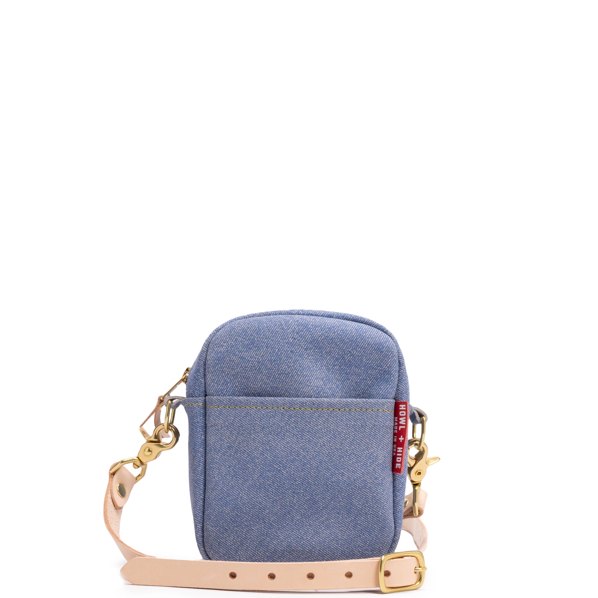 Vertical Sling Bag- Denim Days
