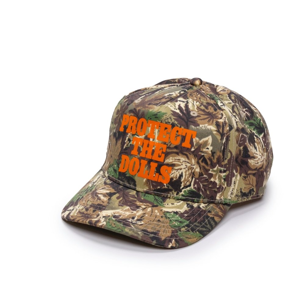 Camo - Protect The Dolls Trucker Hat - Pride 25 - Howl + Hide