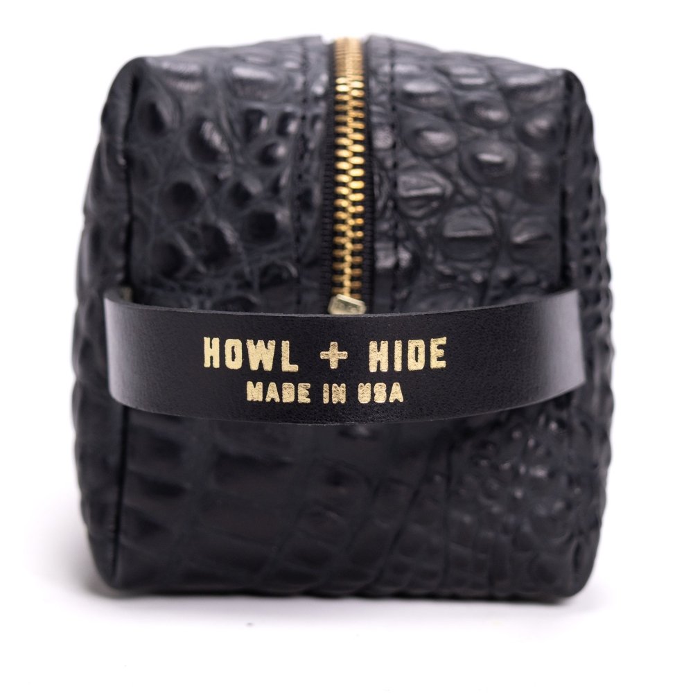 Dopp Kit - Crocodile - Howl + Hide