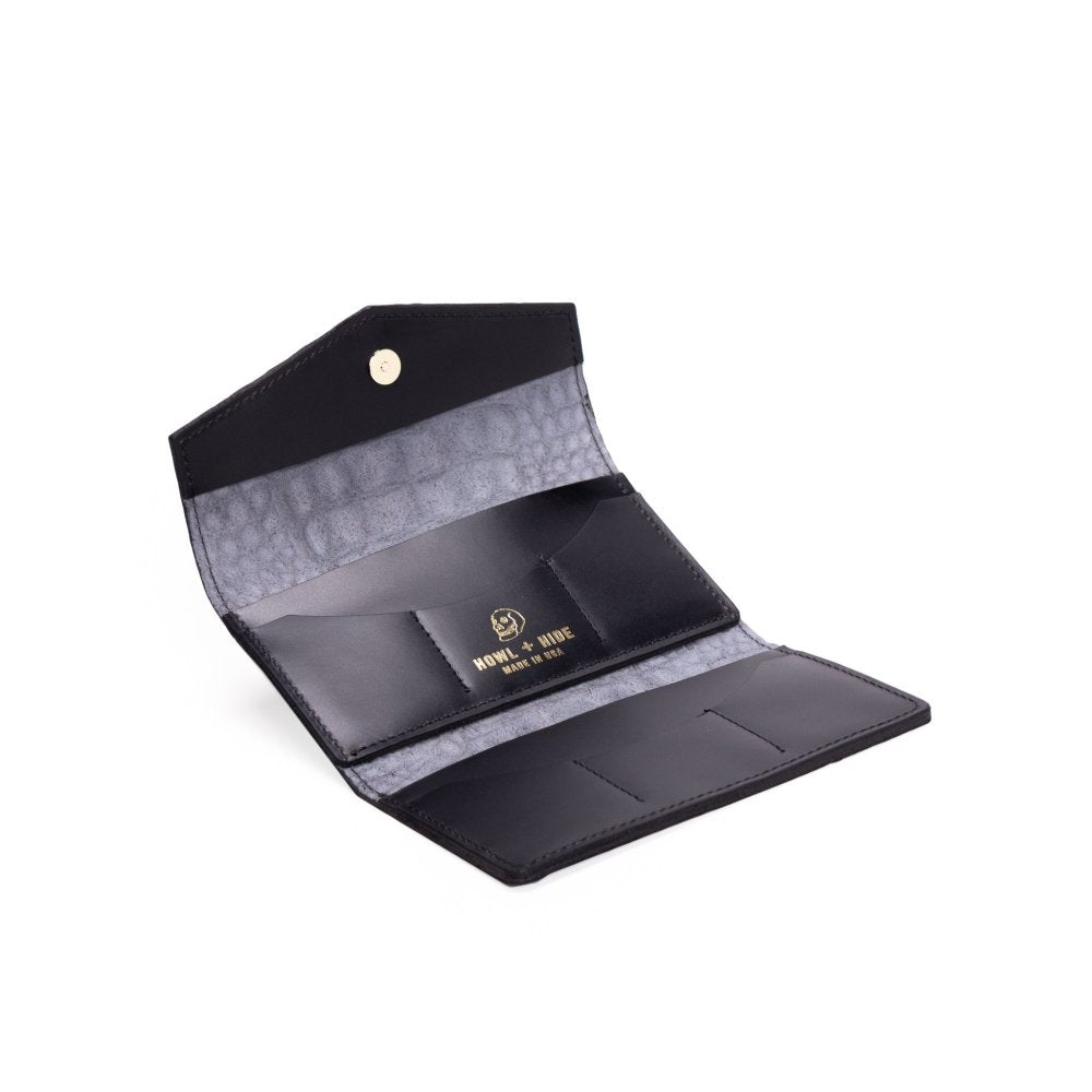 Envelope Wallet - Crocodile - Howl + Hide