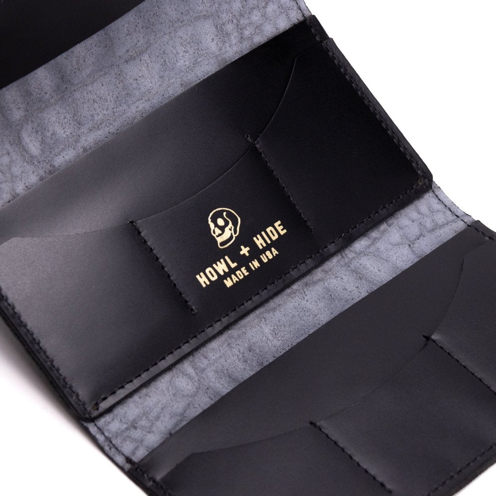 Envelope Wallet - Crocodile - Howl + Hide