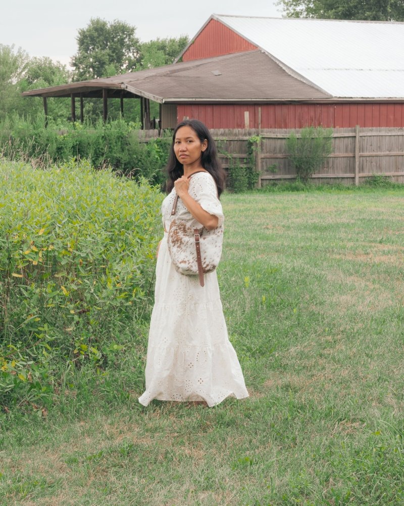 Kessler Hobo - Cowhide Collection - Howl + Hide