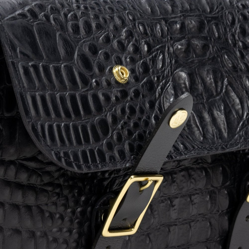 Madison Satchel - Crocodile - Howl + Hide