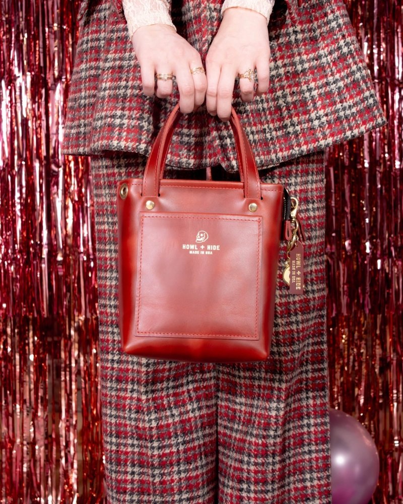 Mini Shelby Tote - Lover Collection - Howl + Hide