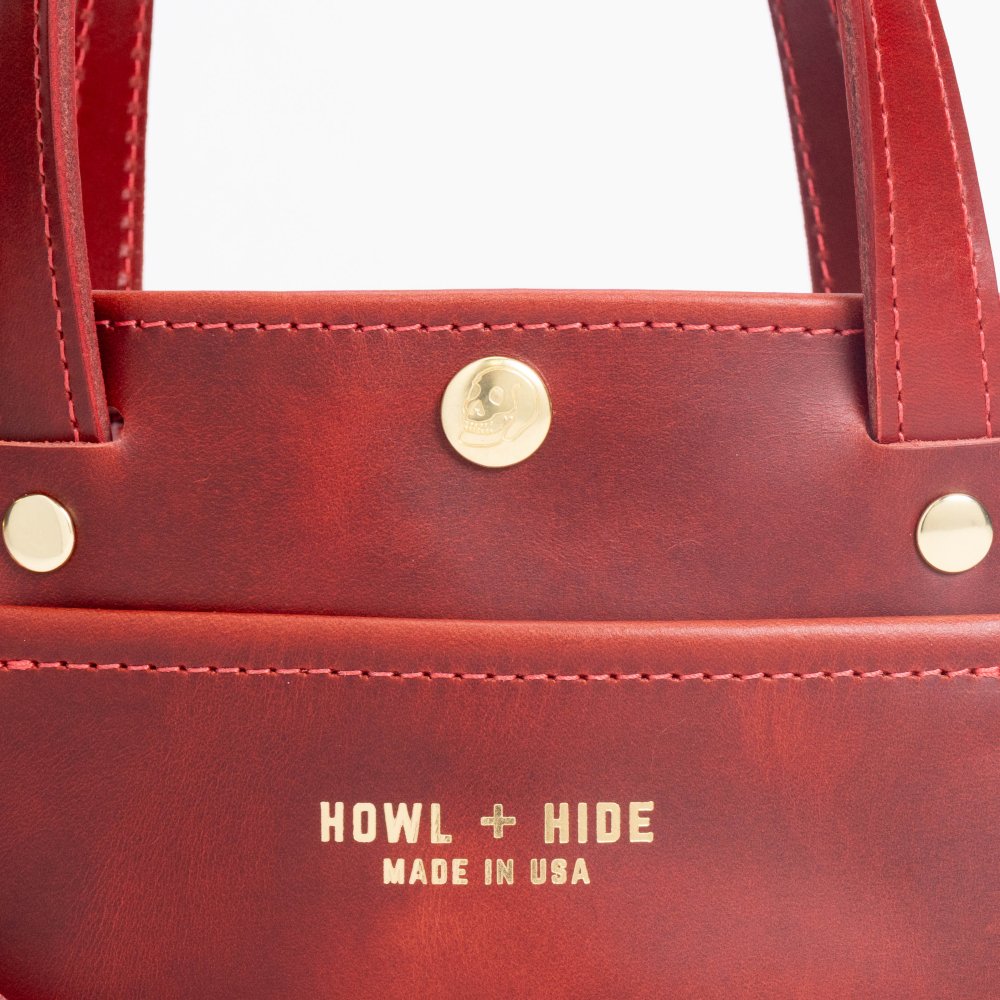 Mini Shelby Tote - Lover Collection - Howl + Hide