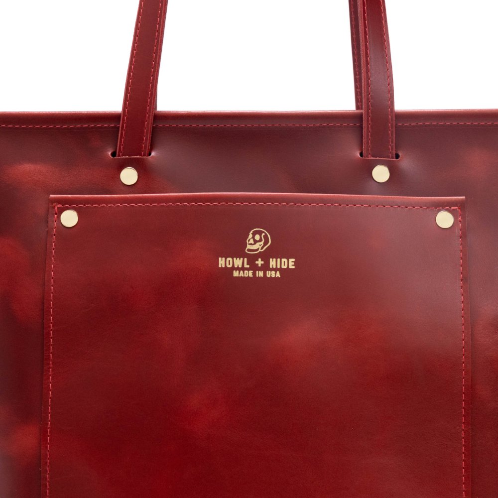 Zipper Meridian Tote - Lover Collection - Howl + Hide
