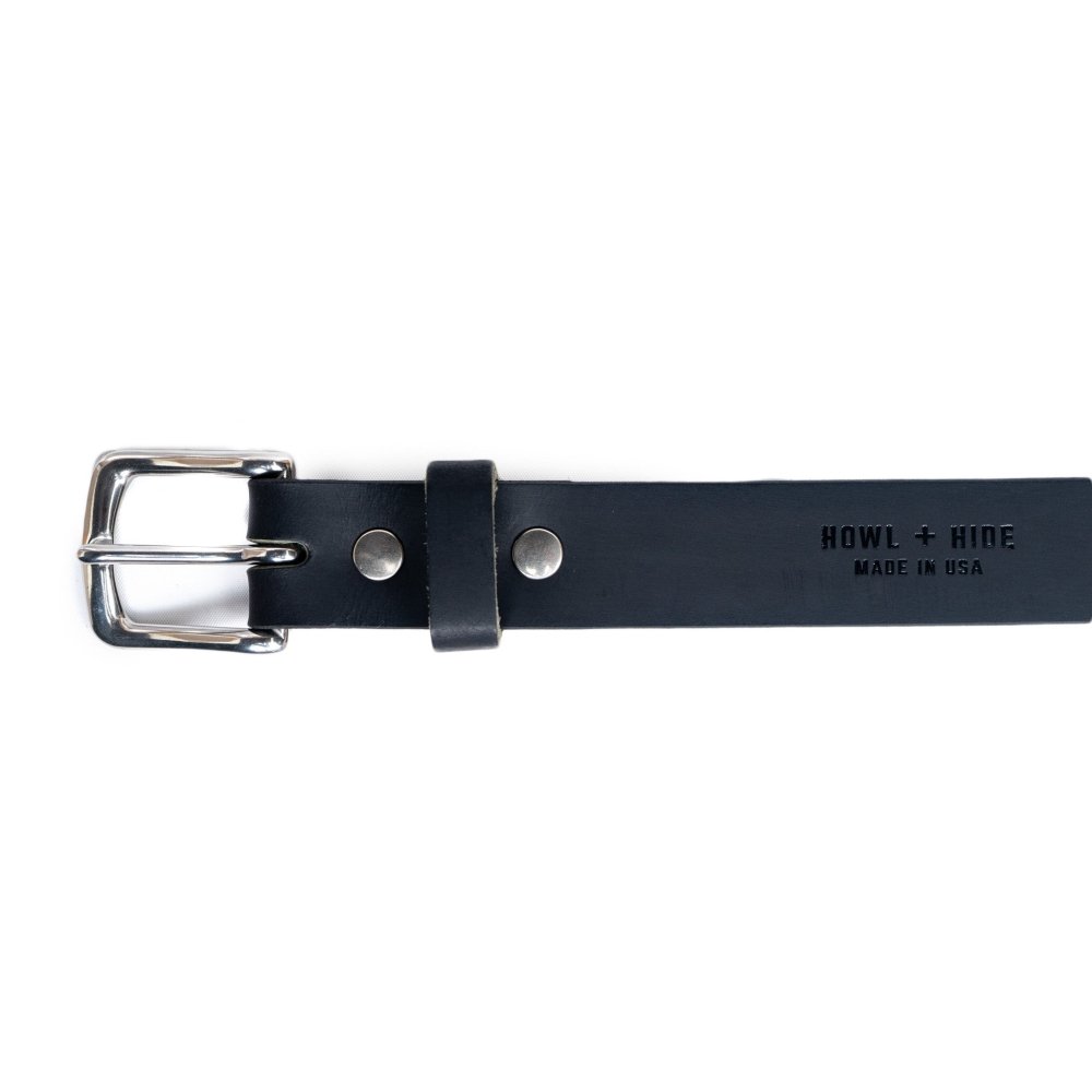 Dress Belt - Black - Howl + Hide