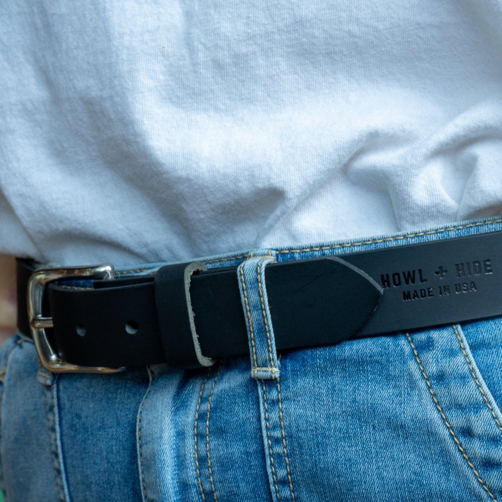 Dress Belt - Black - Howl + Hide