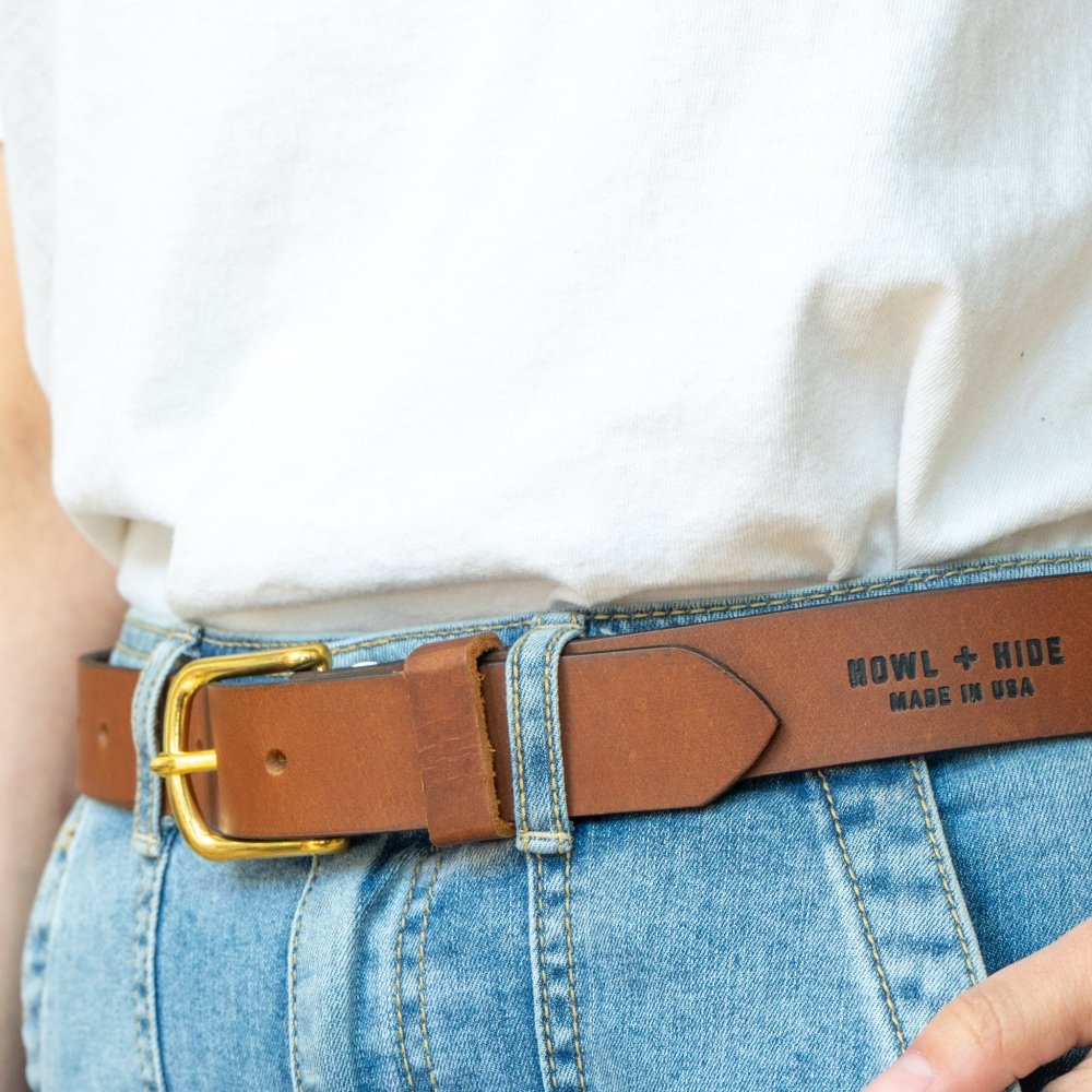Dress Belt - Brown - Howl + Hide