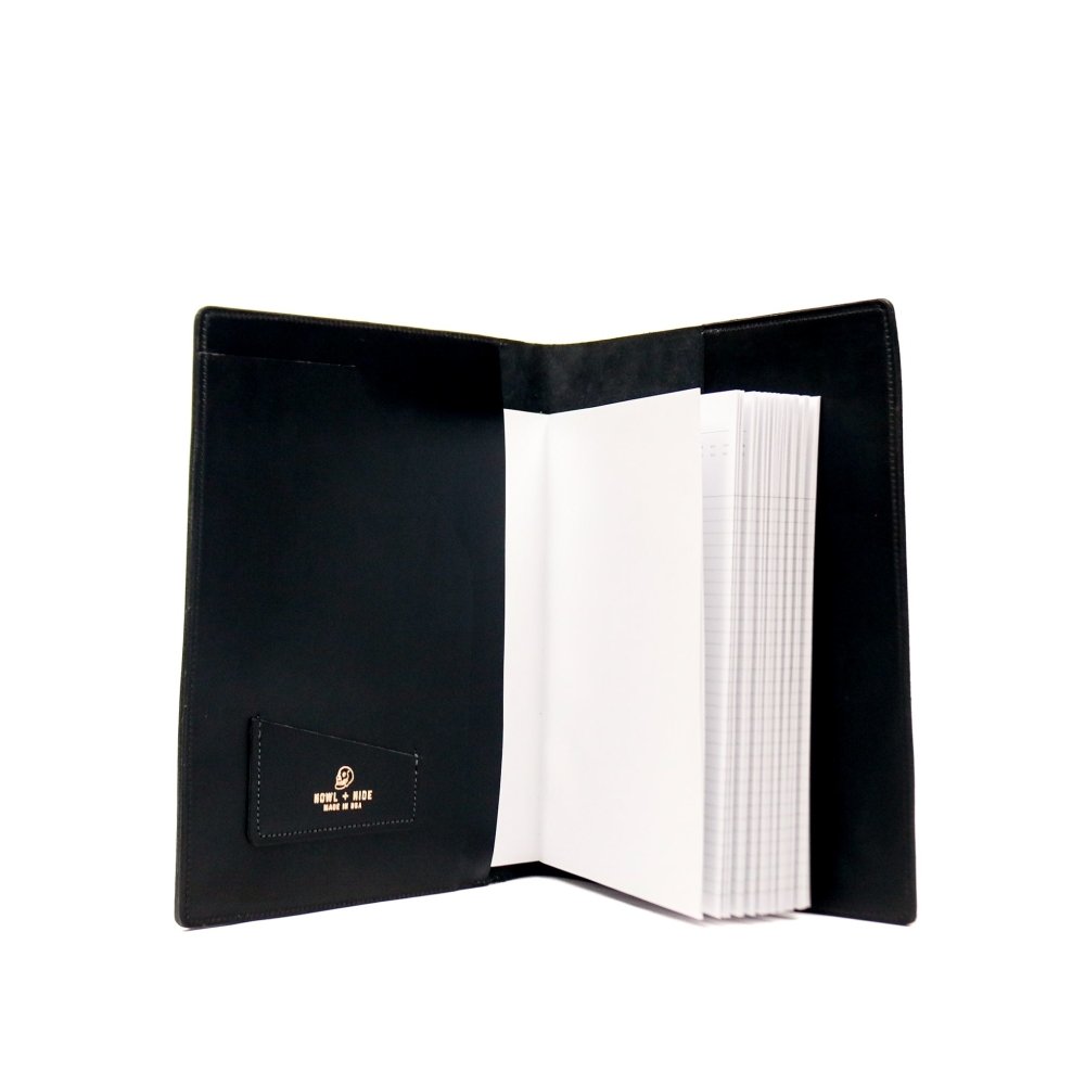Padfolio - Black - Howl + Hide