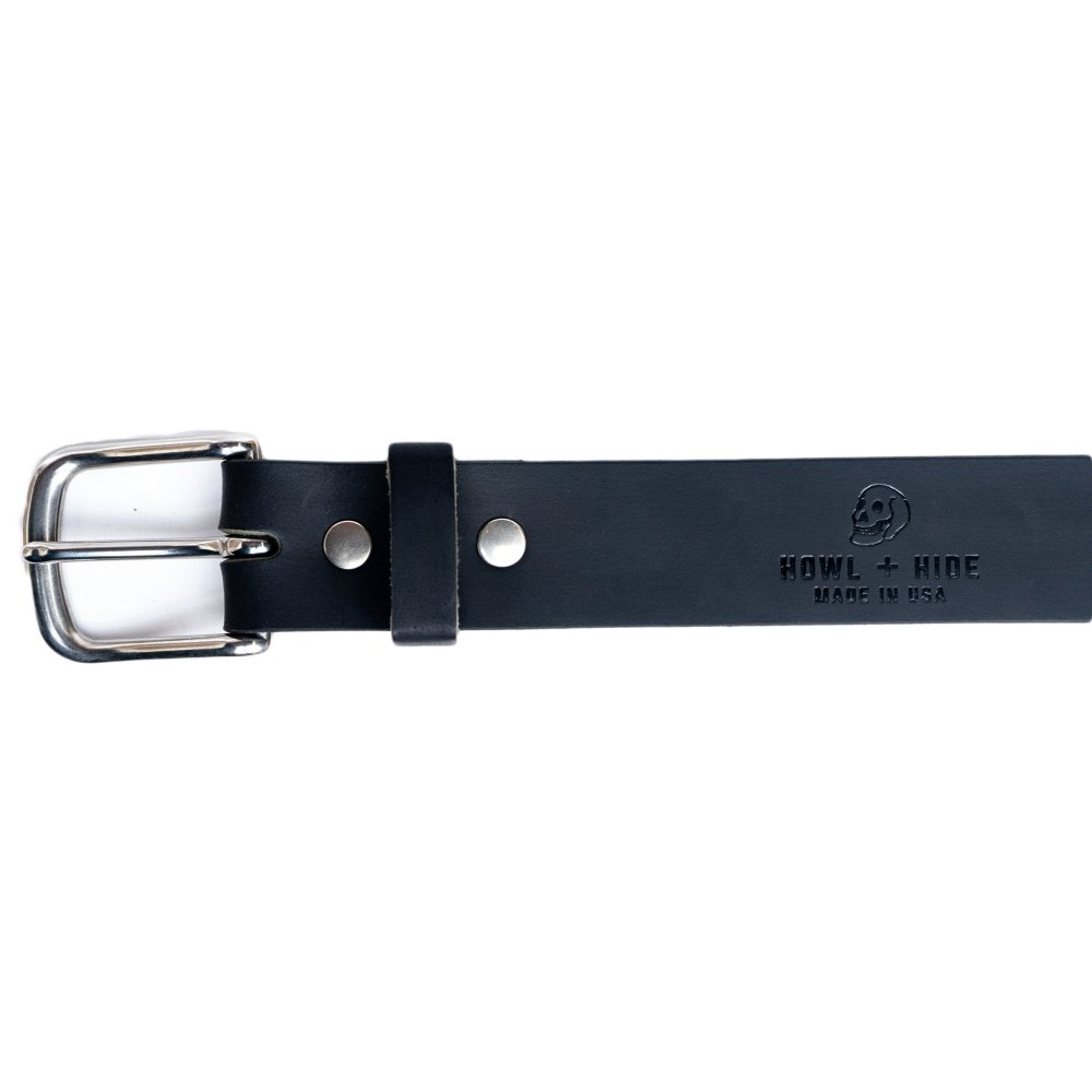 Work Belt - Black - Howl + Hide