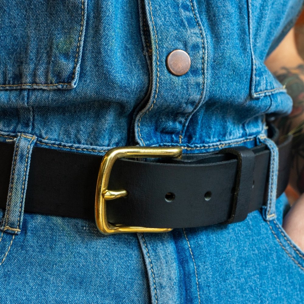 Work Belt - Black - Howl + Hide