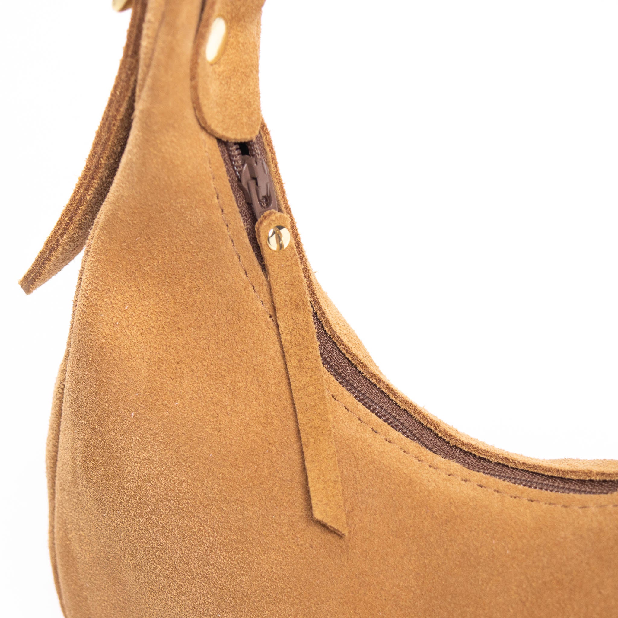 Ambria Shoulder Bag - Suede