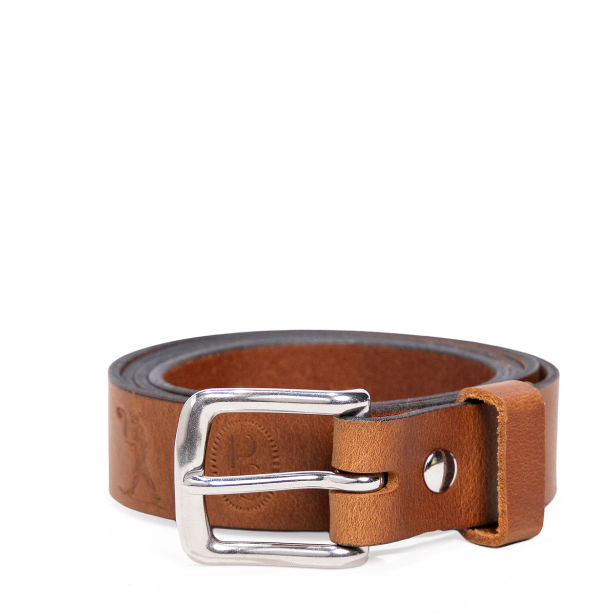 The Penrod Belt- Walking Man + Badge