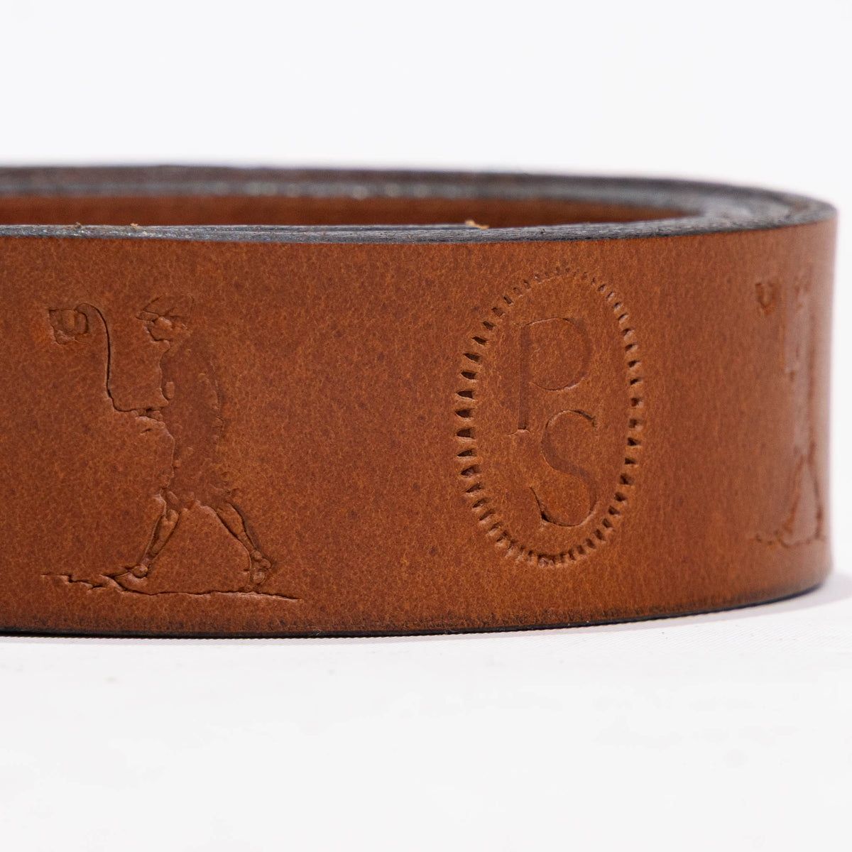 The Penrod Belt- Walking Man + Badge