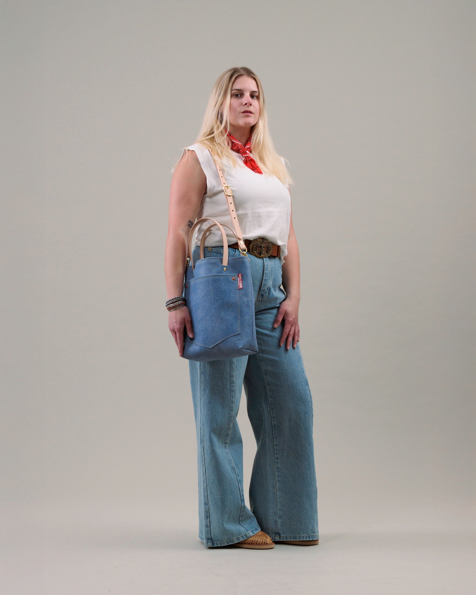 Shelby Tote- Denim Days
