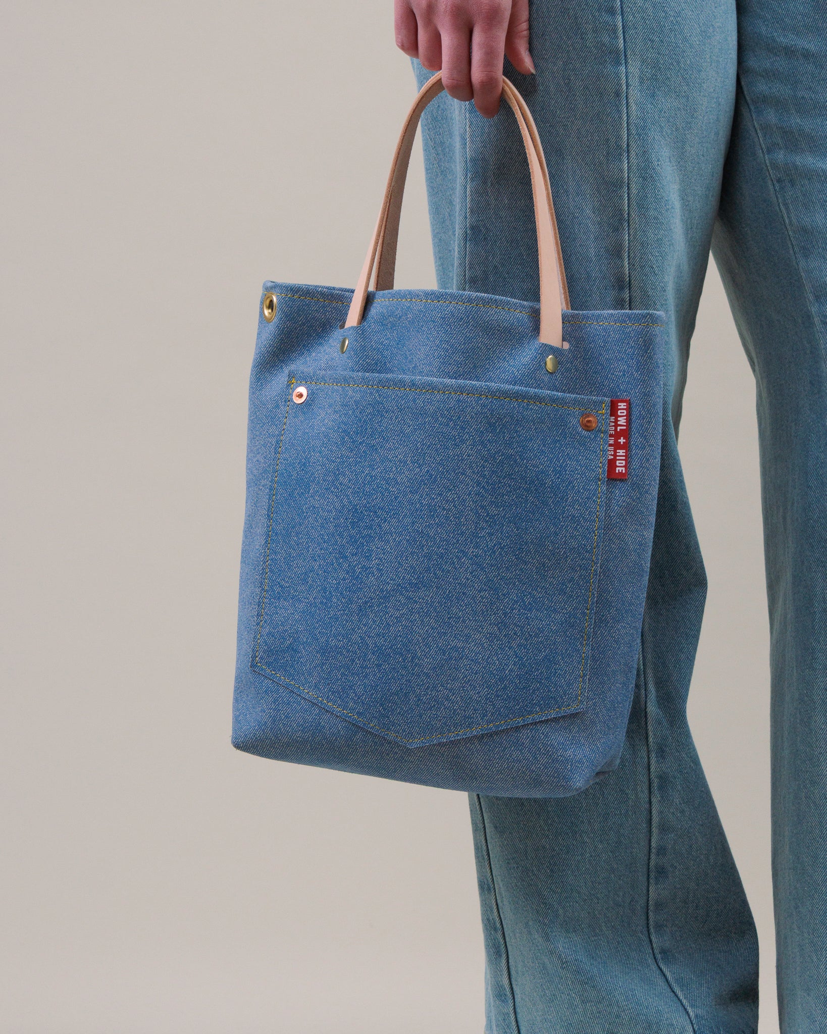 Shelby Tote- Denim Days