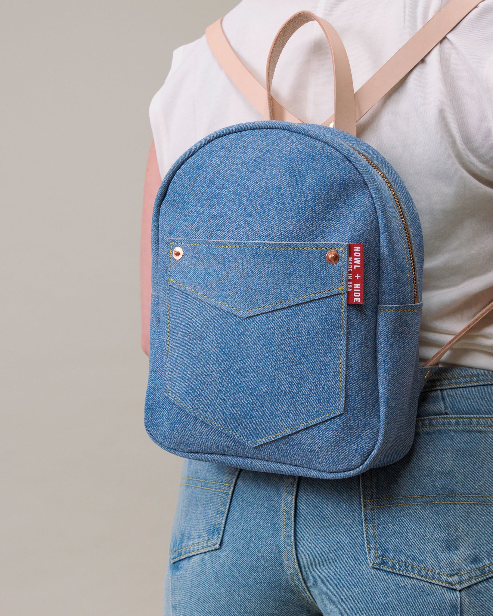 Laurel Mini Daypack- Denim Days