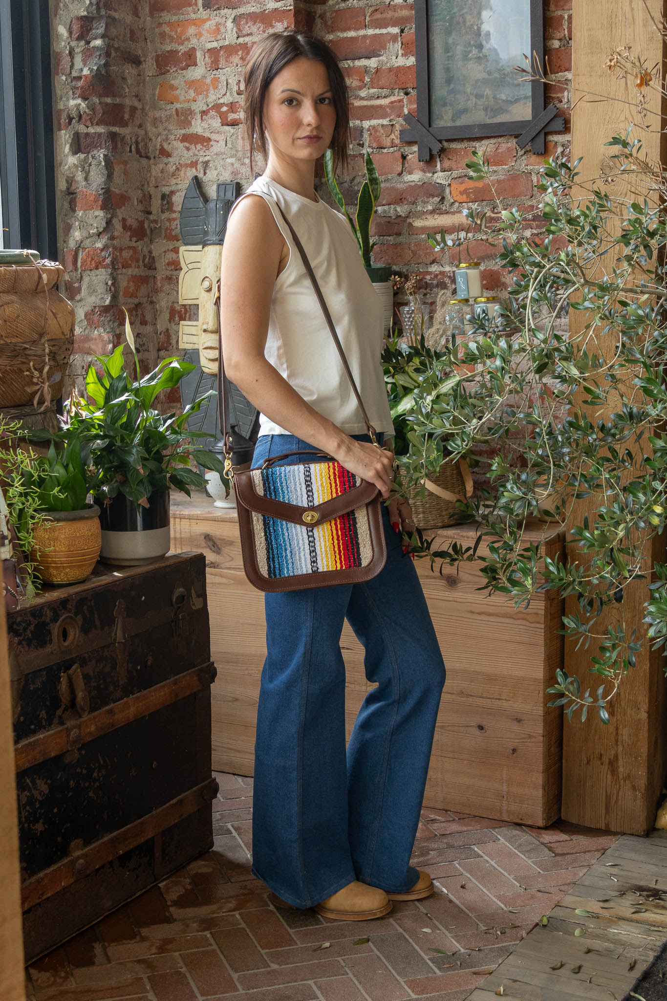 Parkway Saddlebag- Serape