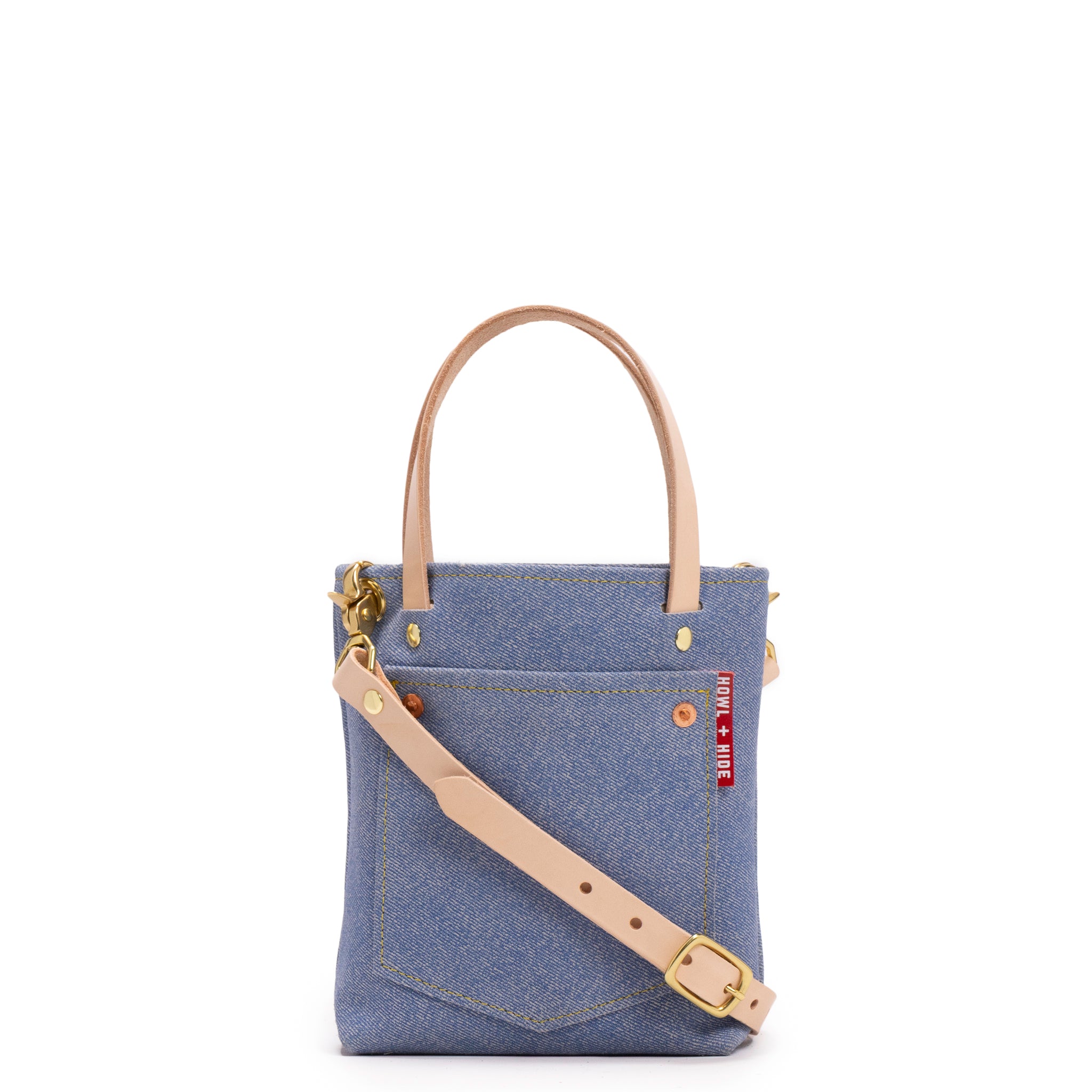 Mini Shelby Tote- Denim Days