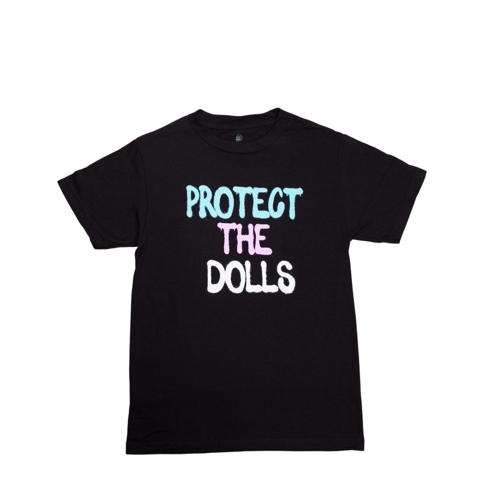 Black - Protect The Dolls Tee - Pride 25 - Howl + Hide