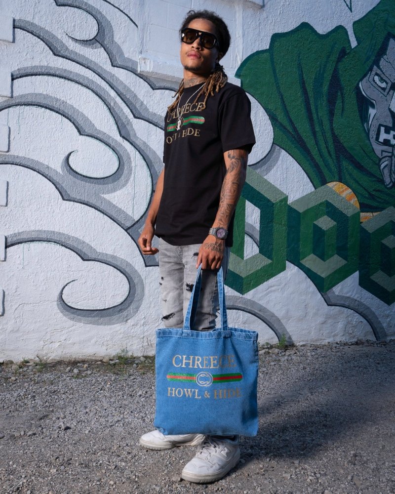 Chreece Denim Tote - Howl + Hide