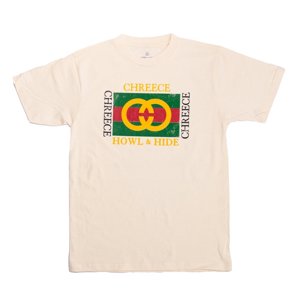 Chreece T - Shirt (Cream) - Howl + Hide