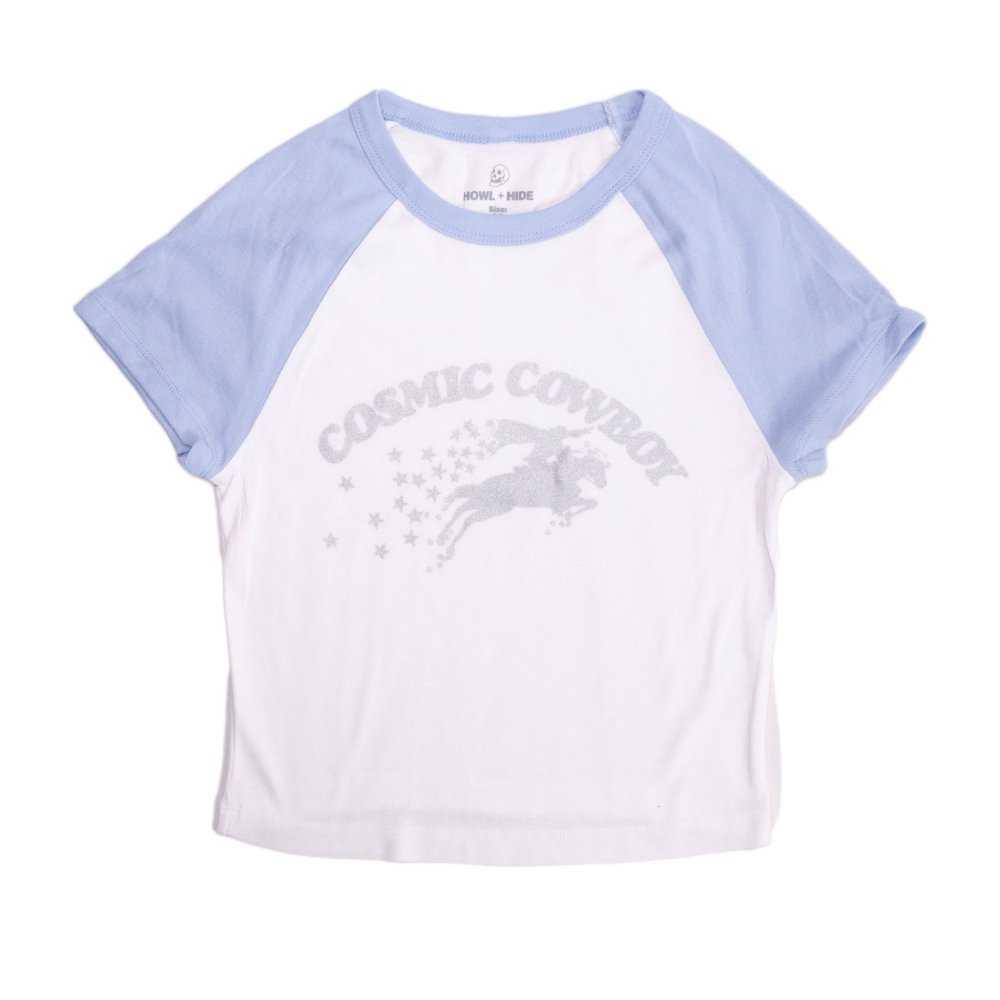 Cosmic Cowboy Crop Top Shirt - Howl + Hide