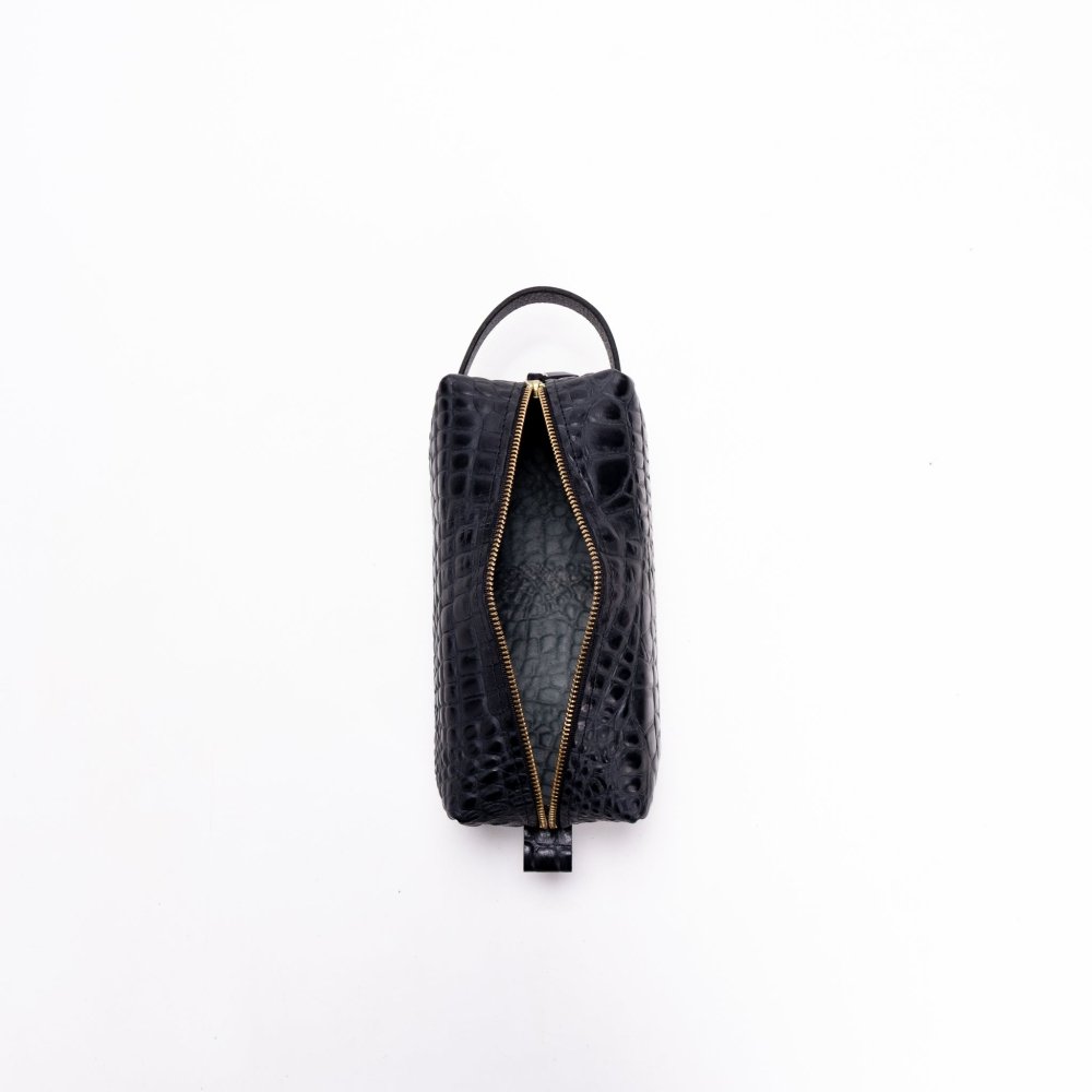 Dopp Kit - Crocodile - Howl + Hide