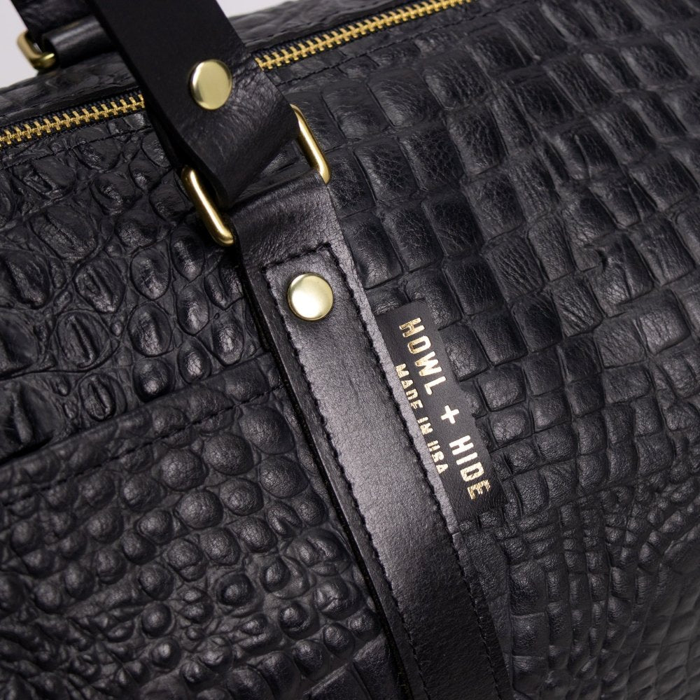 Dorman Duffle - Crocodile - Howl + Hide