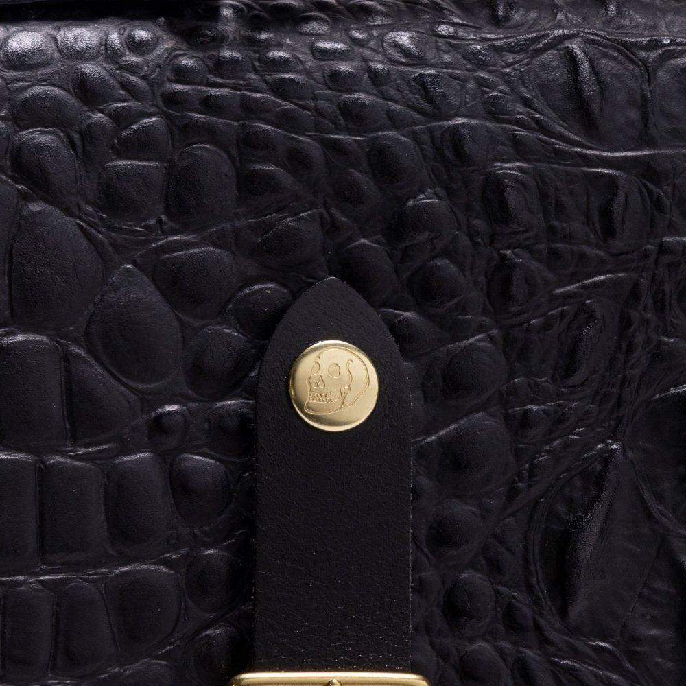 Madison Satchel - Crocodile - Howl + Hide