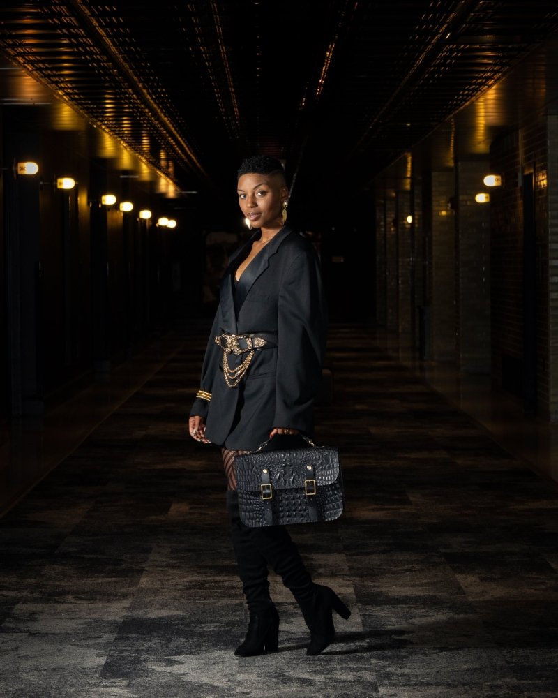 Madison Satchel - Crocodile - Howl + Hide