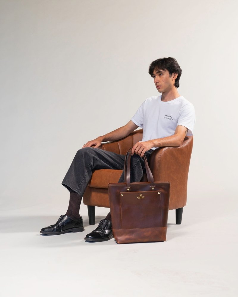 Zipper Meridian Tote - Howl + Hide