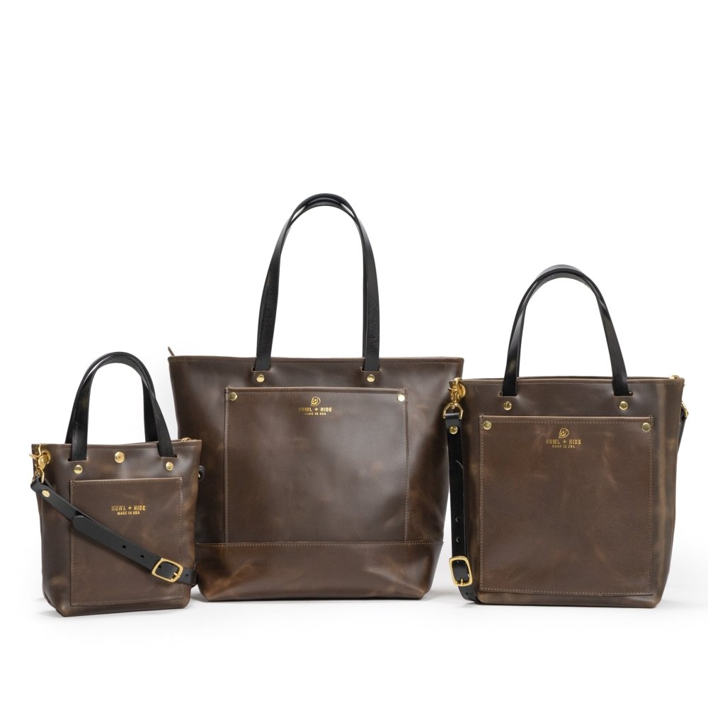 Zipper Meridian Tote - Howl + Hide