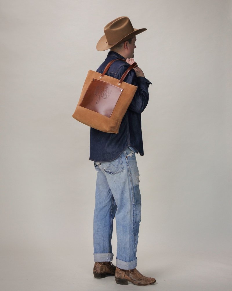 Zipper Meridian Tote - Cosmic Cowboy - Howl + Hide