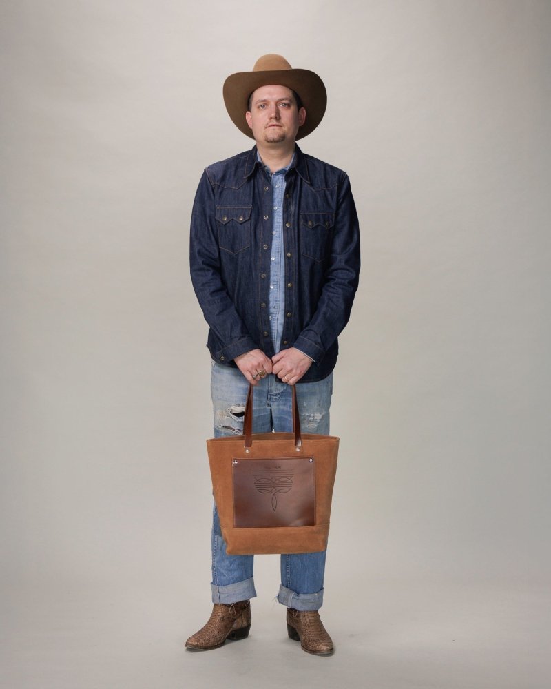 Zipper Meridian Tote - Cosmic Cowboy - Howl + Hide