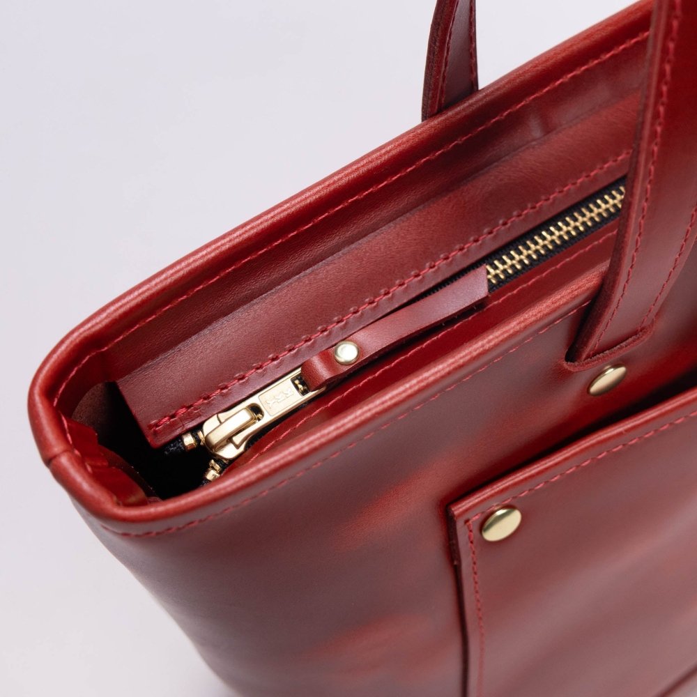 Zipper Meridian Tote - Lover Collection - Howl + Hide