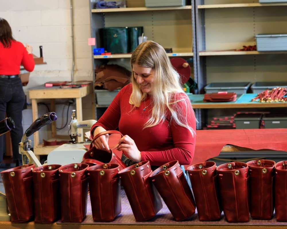 Zipper Meridian Tote - Lover Collection - Howl + Hide