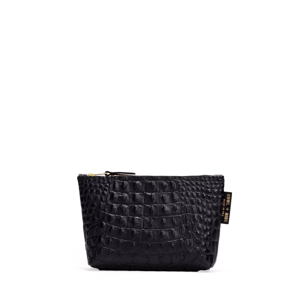 Zipper Pouch - Crocodile - Howl + Hide