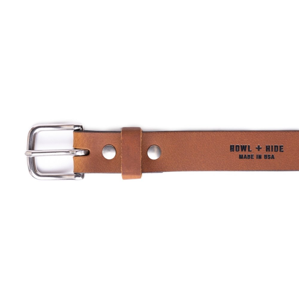 Dress Belt - Brown - Howl + Hide