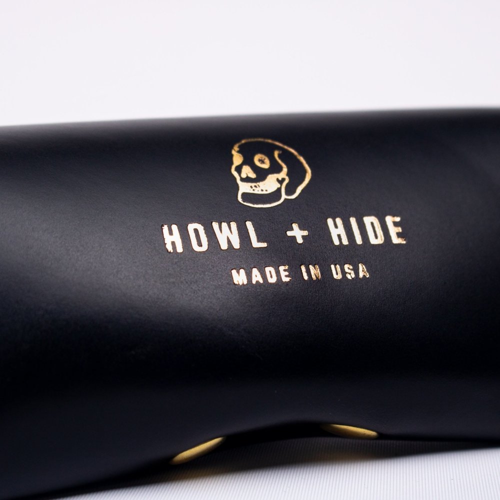 Sunglasses Case - Black - Howl + Hide