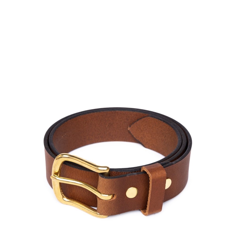 Work Belt - Brown - Howl + Hide